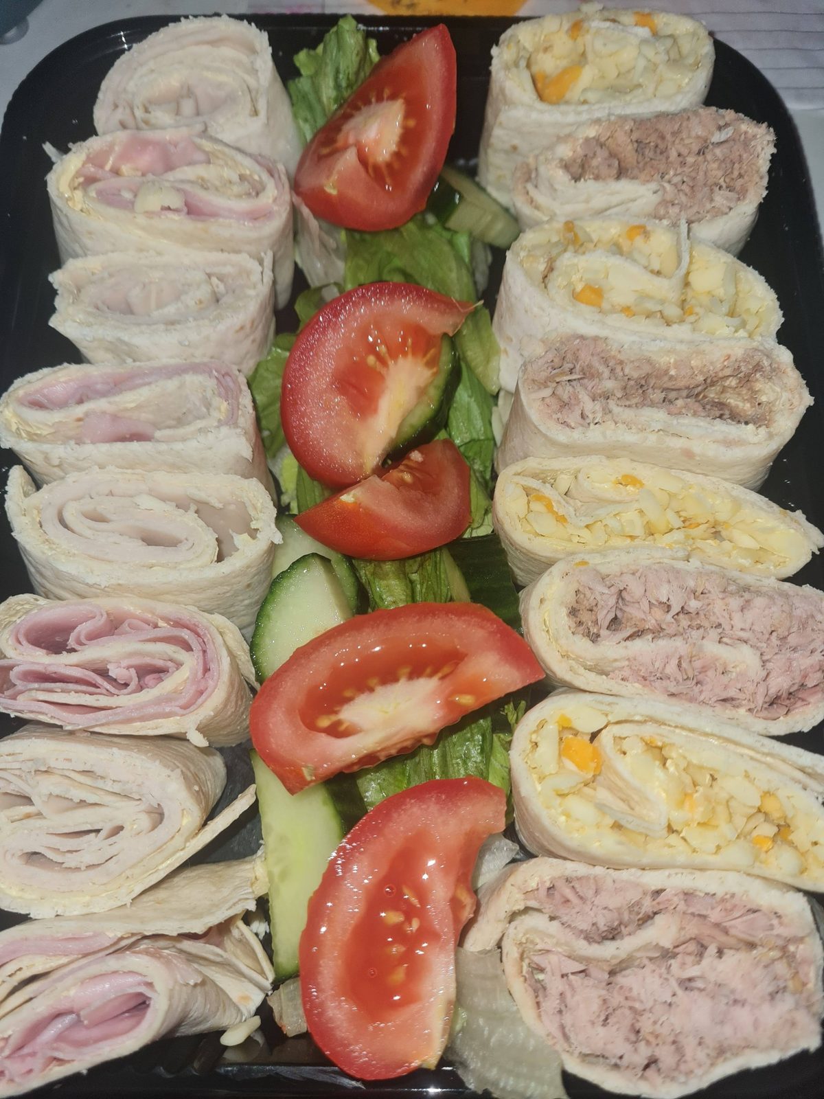 Wrap platter