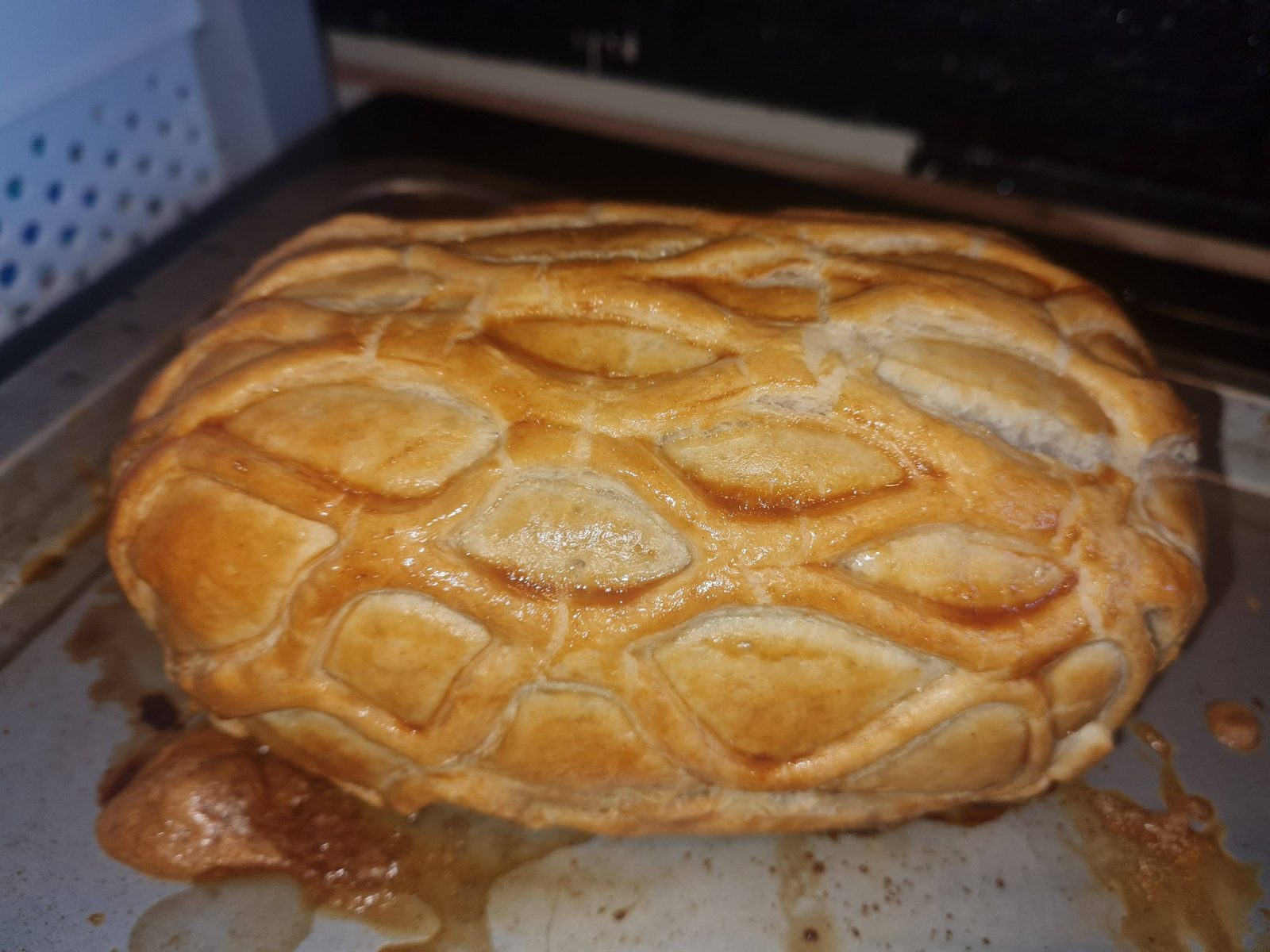 Homemade pie