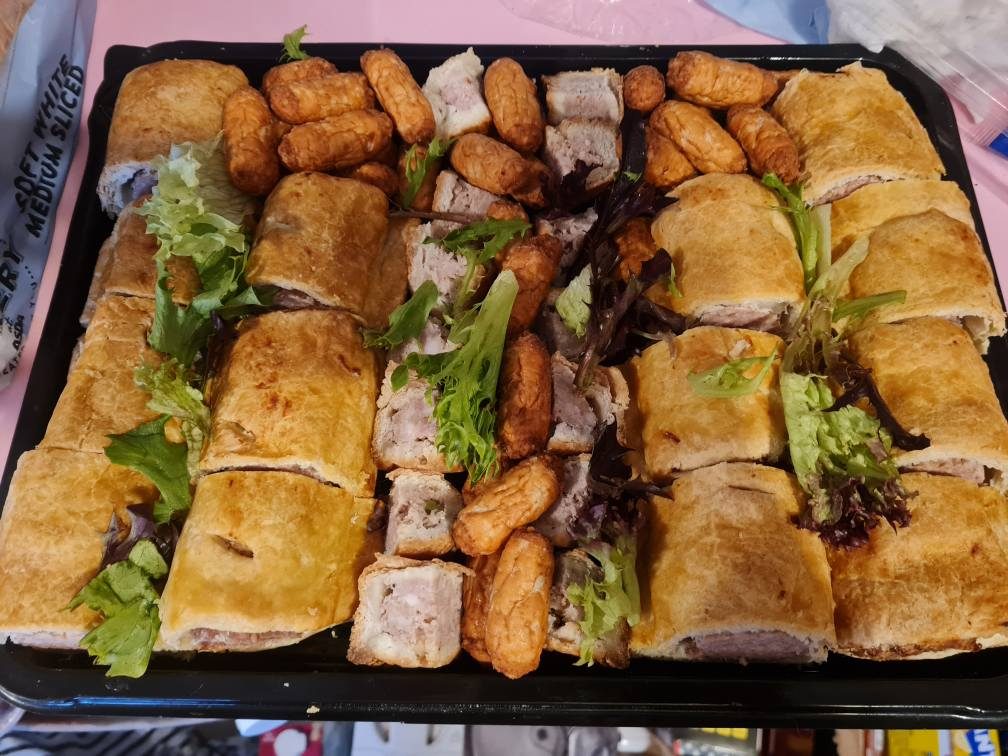 Savoury buffet platter